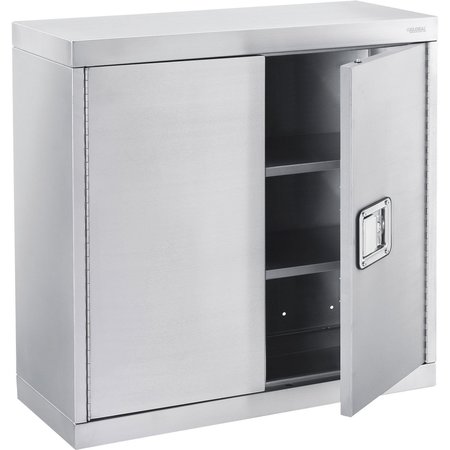 GLOBAL INDUSTRIAL Wall Cabinet, Stainless Steel 304, 30W x 12D x 30H 316087